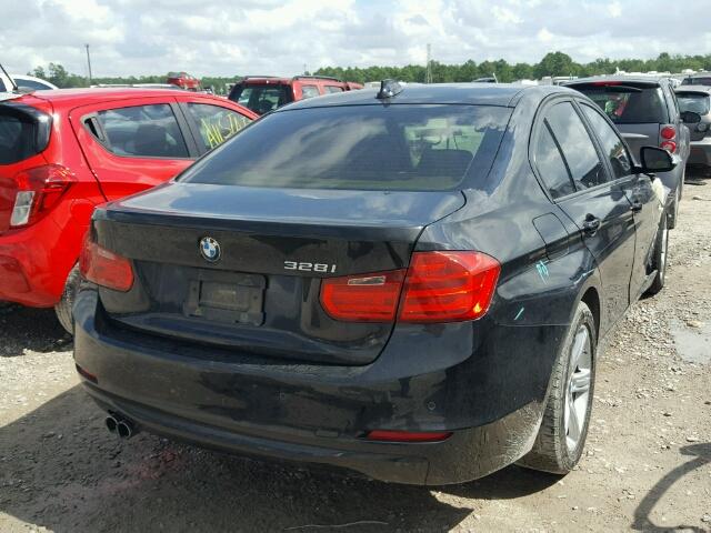 WBA3C1C51DF444571 - 2013 BMW 328 I SULE BLACK photo 4