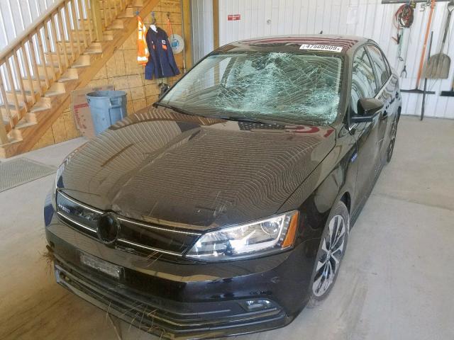 3VW637AJ0GM233902 - 2016 VOLKSWAGEN JETTA HYBR BLACK photo 9