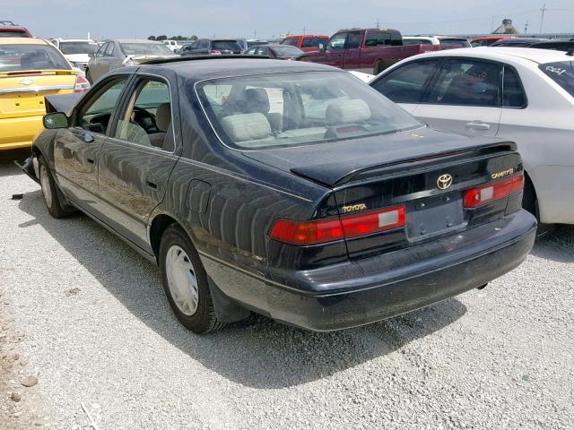 JT2BG22K7V0094683 - 1997 TOYOTA CAMRY LE BLACK photo 3