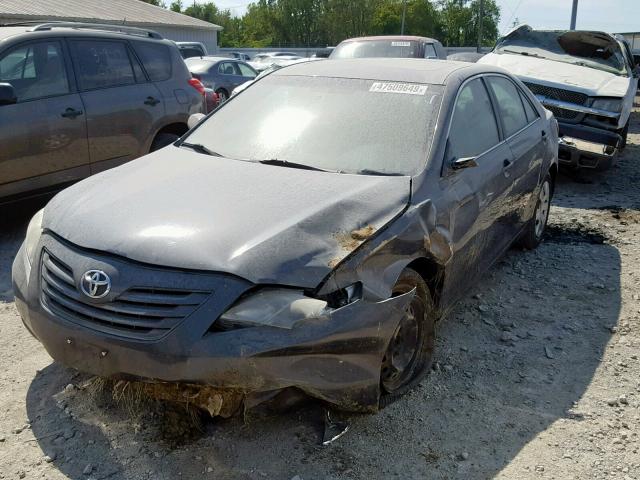 4T1BE46K79U840272 - 2009 TOYOTA CAMRY BASE GRAY photo 2