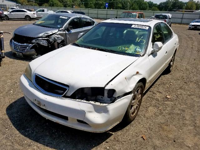 19UUA566X1A026397 - 2001 ACURA 3.2TL WHITE photo 2