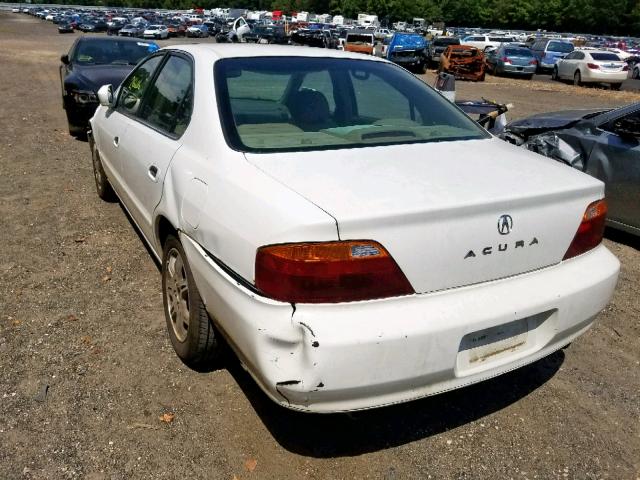 19UUA566X1A026397 - 2001 ACURA 3.2TL WHITE photo 3