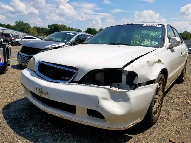 19UUA566X1A026397 - 2001 ACURA 3.2TL WHITE photo 9