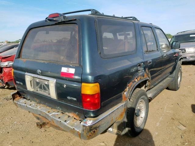 JT3VN39W1R0168697 - 1994 TOYOTA 4RUNNER VN GREEN photo 4