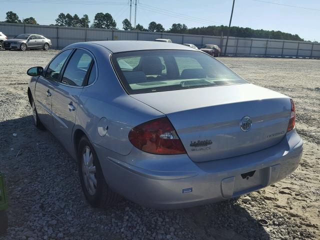 2G4WC532951296719 - 2005 BUICK LACROSSE C SILVER photo 3