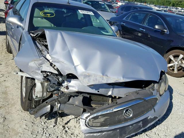 2G4WC532951296719 - 2005 BUICK LACROSSE C SILVER photo 9