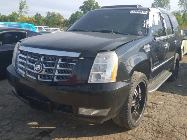 1GYFK638X7R380179 - 2007 CADILLAC ESCALADE L BLACK photo 2