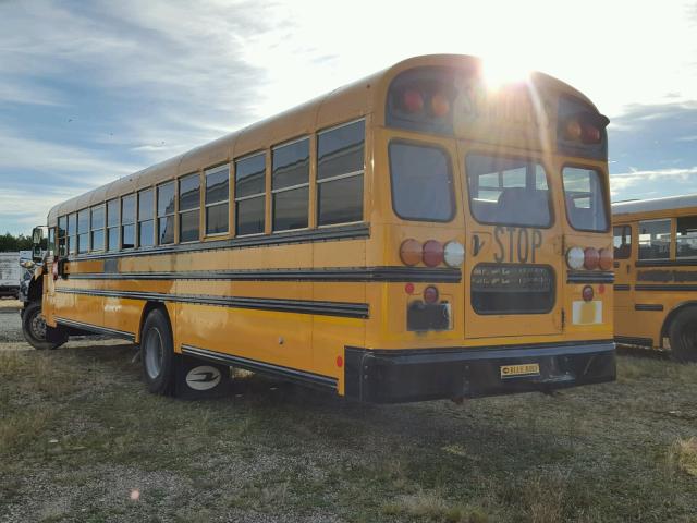 1BAKJCBA4FF312030 - 2015 BLUE BIRD SCHOOL BUS YELLOW photo 3