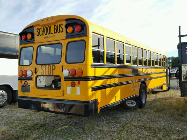 1BAKJCBA4FF312030 - 2015 BLUE BIRD SCHOOL BUS YELLOW photo 4