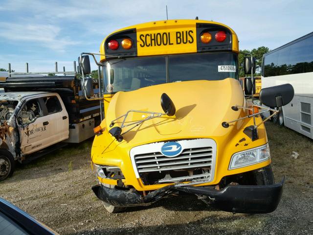 1BAKJCBA4FF312030 - 2015 BLUE BIRD SCHOOL BUS YELLOW photo 9