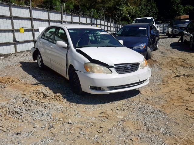 2T1BR32E77C783536 - 2007 TOYOTA COROLLA SE WHITE photo 1