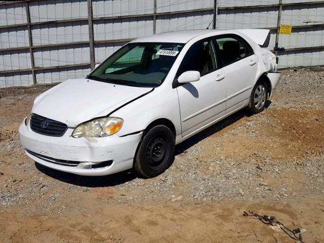 2T1BR32E77C783536 - 2007 TOYOTA COROLLA SE WHITE photo 2