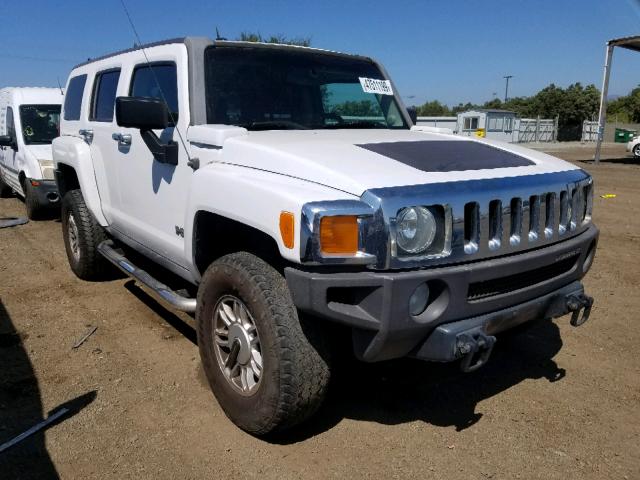 5GTDN136568129427 - 2006 HUMMER H3 WHITE photo 1