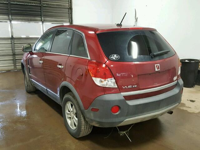 3GSCL33PX8S658867 - 2008 SATURN VUE XE RED photo 3