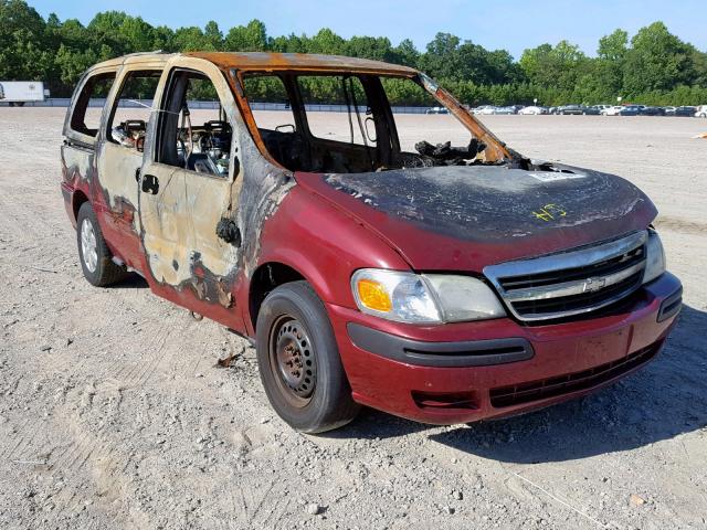 1GNDX03E04D108208 - 2004 CHEVROLET VENTURE RED photo 1