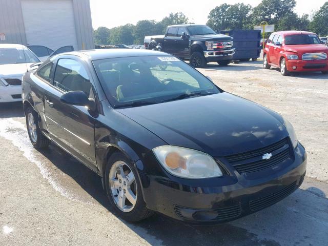 1G1AL15F367813307 - 2006 CHEVROLET COBALT LT BLACK photo 1