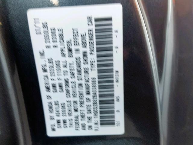 1HGCS2B82BA008668 - 2011 HONDA ACCORD EXL GRAY photo 10