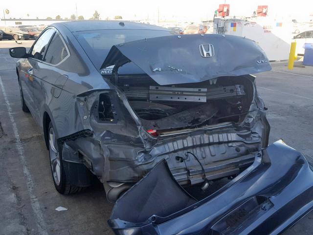 1HGCS2B82BA008668 - 2011 HONDA ACCORD EXL GRAY photo 3