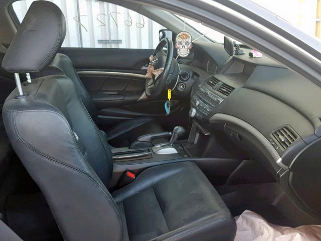 1HGCS2B82BA008668 - 2011 HONDA ACCORD EXL GRAY photo 5