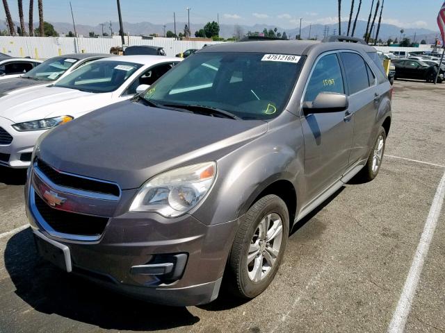 2CNALDEW3A6370248 - 2010 CHEVROLET EQUINOX LT TAN photo 2