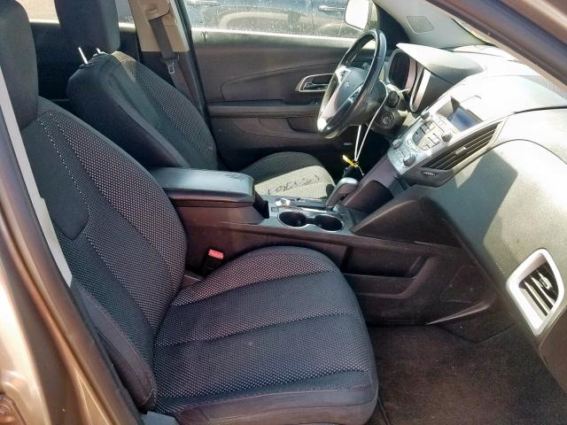 2CNALDEW3A6370248 - 2010 CHEVROLET EQUINOX LT TAN photo 5