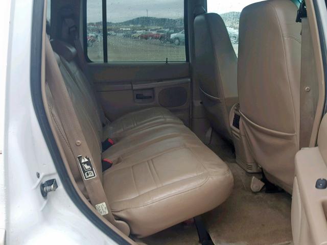 1FMDU74E8YUB52063 - 2000 FORD EXPLORER E WHITE photo 6