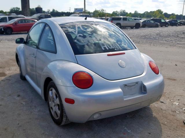 3VWCB21C72M432402 - 2002 VOLKSWAGEN NEW BEETLE ვერცხლისფერი ფოტო 3