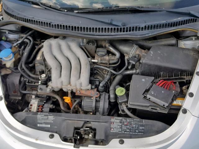 3VWCB21C72M432402 - 2002 VOLKSWAGEN NEW BEETLE ვერცხლისფერი ფოტო 7