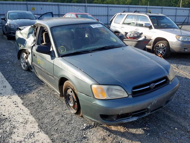 4S3BE635117206943 - 2001 SUBARU LEGACY L GREEN photo 1