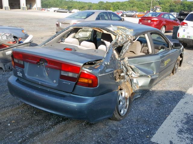 4S3BE635117206943 - 2001 SUBARU LEGACY L GREEN photo 4