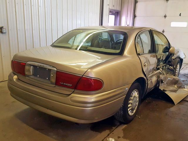 1G4HP52K444146390 - 2004 BUICK LESABRE CU TAN photo 4