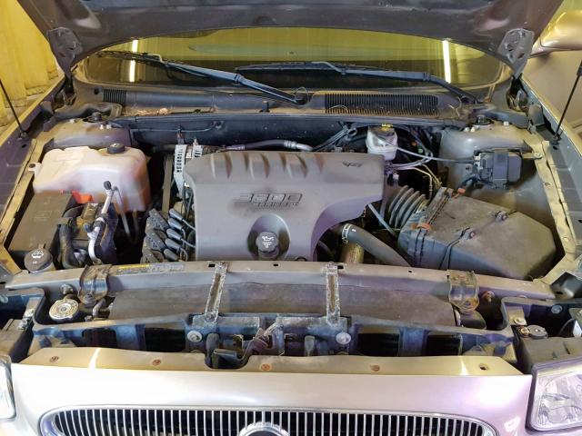 1G4HP52K444146390 - 2004 BUICK LESABRE CU TAN photo 7