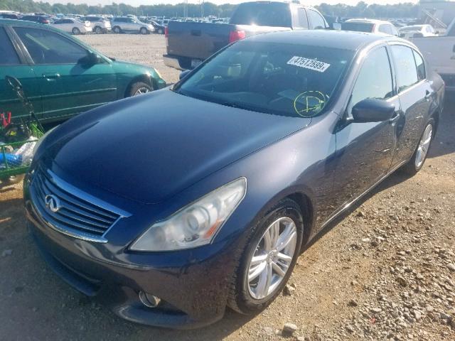 JN1CV6AP7DM711578 - 2013 INFINITI G37 BASE CHARCOAL photo 2