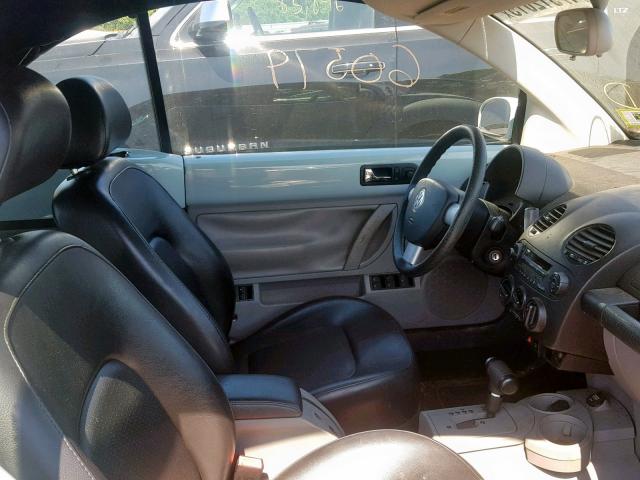 3VWCK21Y63M307372 - 2003 VOLKSWAGEN NEW BEETLE ლურჯი ფოტო 5