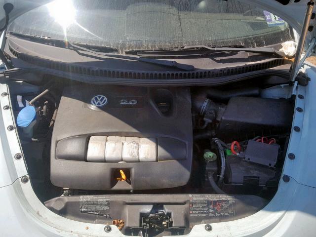 3VWCK21Y63M307372 - 2003 VOLKSWAGEN NEW BEETLE ლურჯი ფოტო 7