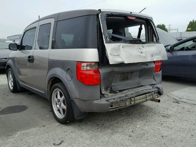 5J6YH18583L008572 - 2003 HONDA ELEMENT EX TAN photo 3