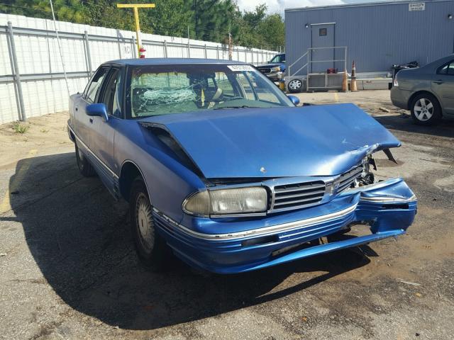 1G3CX52K4T4309598 - 1996 OLDSMOBILE 98 REGENCY BLUE photo 1