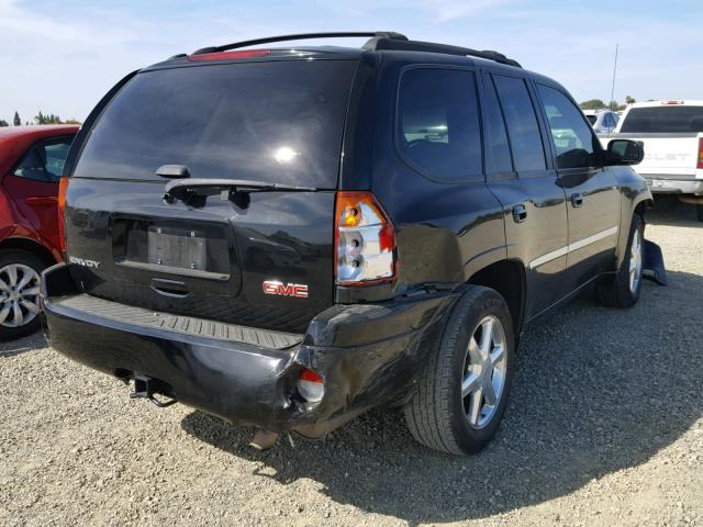 1GKDT13S972244714 - 2007 GMC ENVOY BLACK photo 4