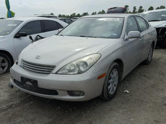 JTHBF30G220056514 - 2002 LEXUS ES 300 SILVER photo 2