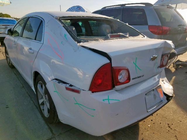 1G1ZC5EU3BF159207 - 2011 CHEVROLET MALIBU 1LT 白色 照片 3