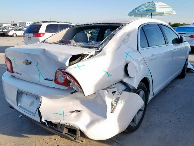 1G1ZC5EU3BF159207 - 2011 CHEVROLET MALIBU 1LT 白色 照片 4