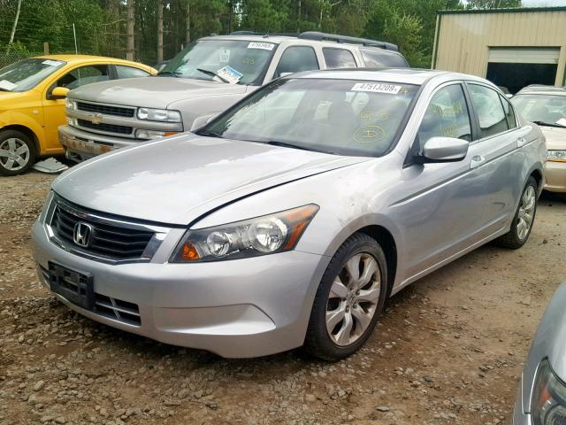 1HGCP26838A062307 - 2008 HONDA ACCORD EXL SILVER photo 2