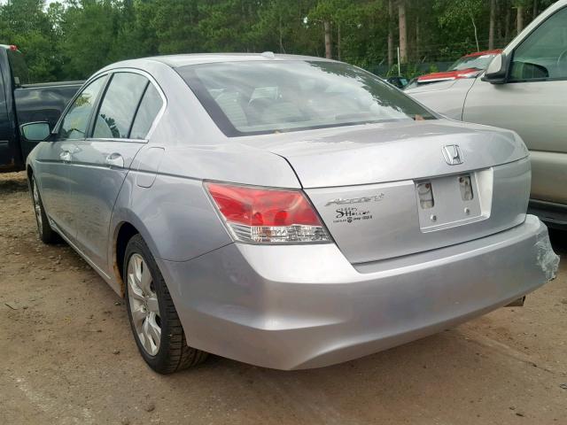 1HGCP26838A062307 - 2008 HONDA ACCORD EXL SILVER photo 3