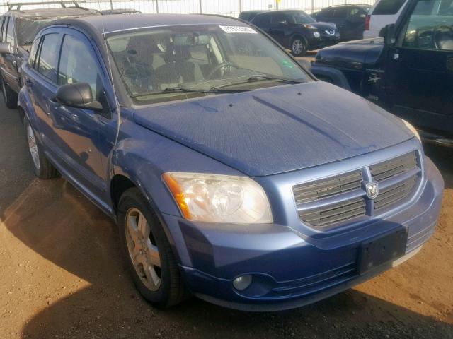 1B3HB48B97D322747 - 2007 DODGE CALIBER SX BLUE photo 1