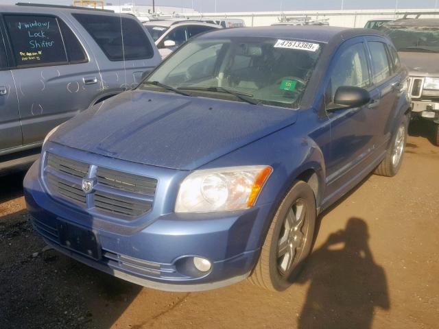 1B3HB48B97D322747 - 2007 DODGE CALIBER SX BLUE photo 2