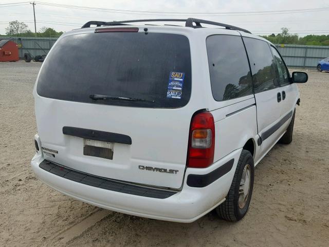 1GNDX03EXWD268129 - 1998 CHEVROLET VENTURE WHITE photo 4