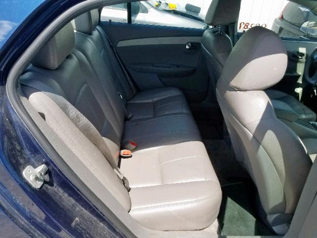 1G1ZB5EB0AF267249 - 2010 CHEVROLET MALIBU LS BLUE photo 6