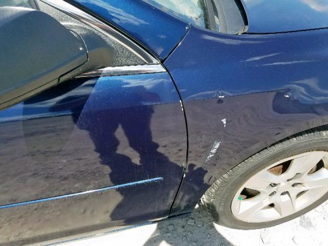 1G1ZB5EB0AF267249 - 2010 CHEVROLET MALIBU LS BLUE photo 9