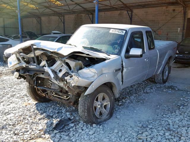 1FTYR14UX6PA61612 - 2006 FORD RANGER SUP SILVER photo 2