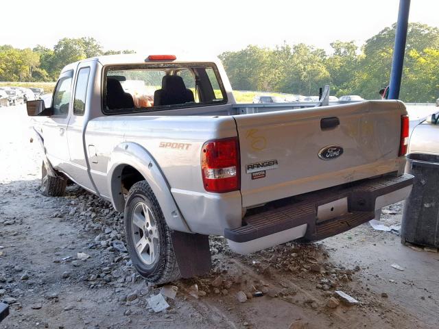 1FTYR14UX6PA61612 - 2006 FORD RANGER SUP SILVER photo 3